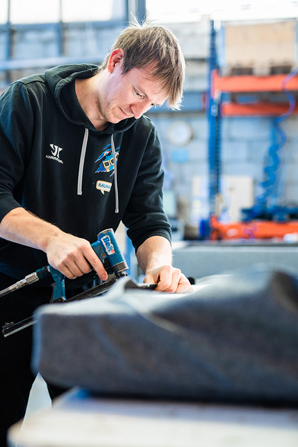 Kotimainen patja tulee läheltä.