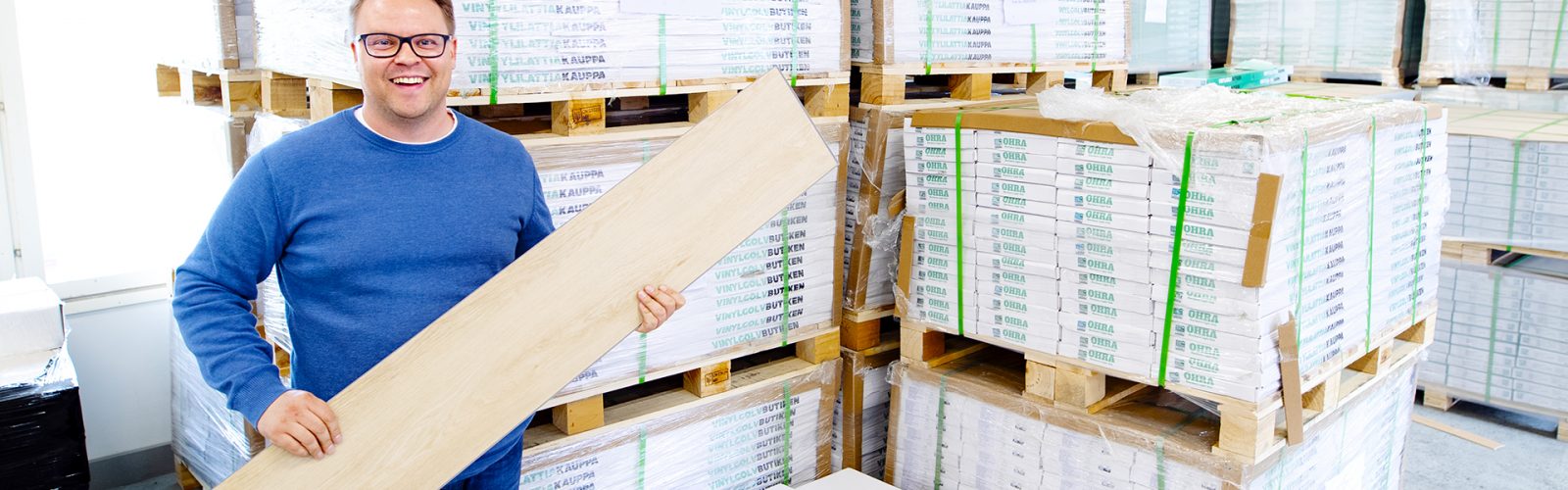 Parkettilattiat suoraan Lapuan tehtaalta.