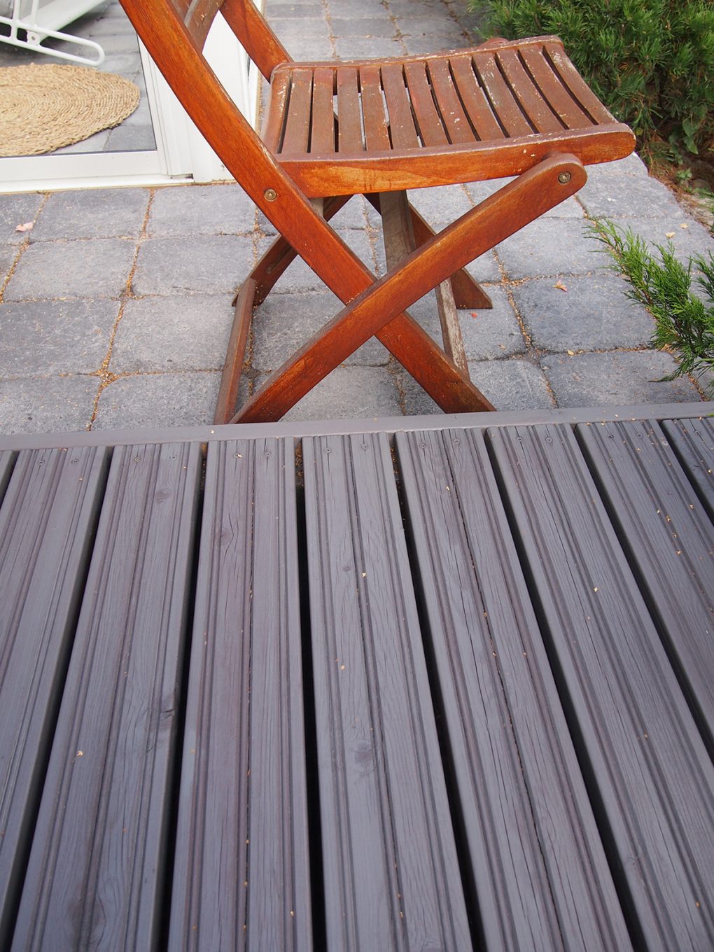 terassin maalaaminen