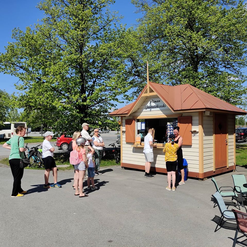 Alman jäätelökioski Seinäjoki