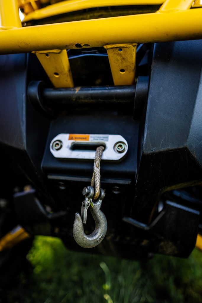 Jennika Koivuniemi harrastaa mönkijällä ajamista