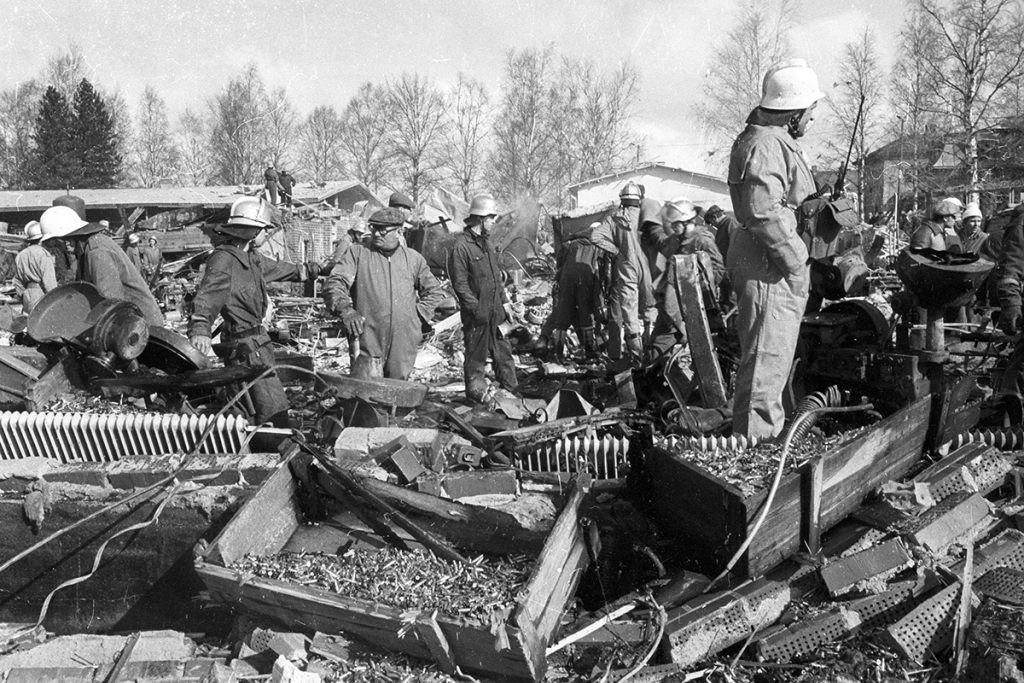 Lapuan patruunatehtaan räjähdys