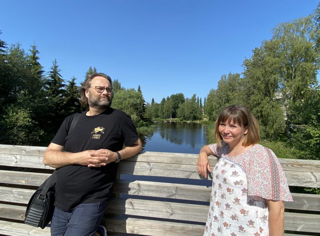 Panu Raipia ja Anne Koski-Wood