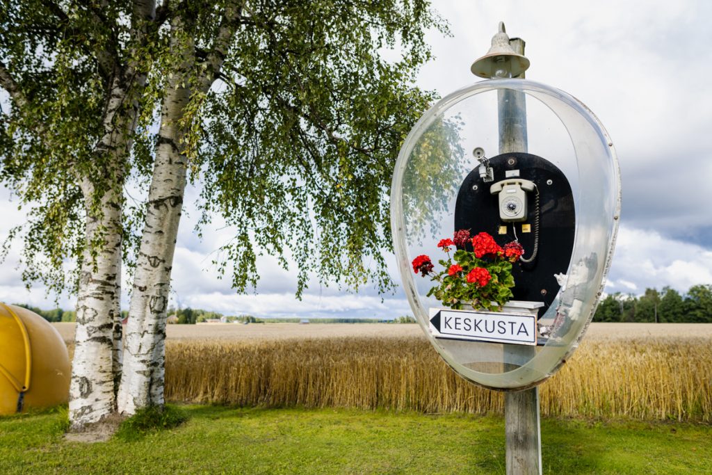 puhelinkoppi 70-luku