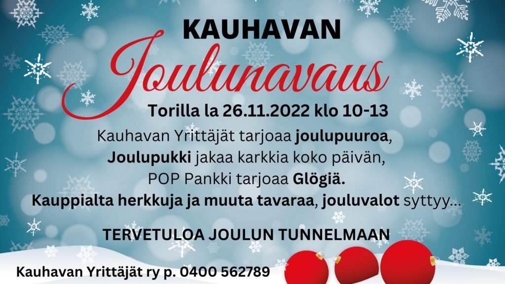 Kauhavan joulunavaus