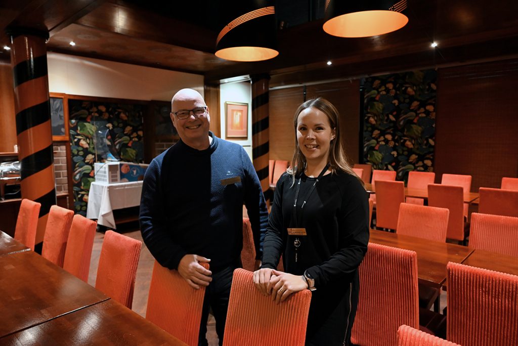 Härmän Kylpylä Timo Mäkinen ja Emilia Alasaari